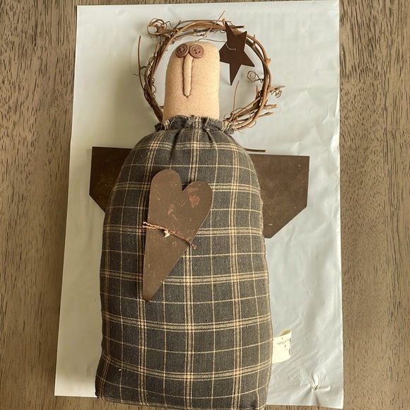 Vintage Honey & Me Stuffed Angel Free Standing Doll